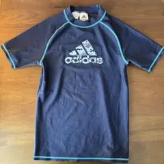 adidas ラッシュガード ネイビー 14A
