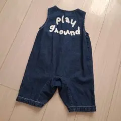 デニム ロンパース カバーオール play ground
