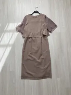 【美品】アルファベット フォーマルワンピース 入園式 入学式 結婚式