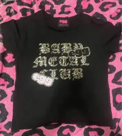 [eggxBabymetalclub] sticker baby t black