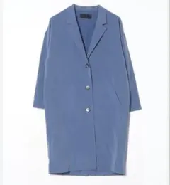 チェスターコート ブルー レディース　ジーナシス　JEANASISのサムネイル