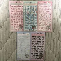 サンリオ ボンボンドロップシール ミニ 正規品 5枚セット