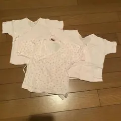 ★美品★ 短肌着3点　ベビー　肌着　インナー　女の子