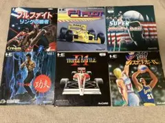 HuCARD ゲームセット 説明書　6本セット