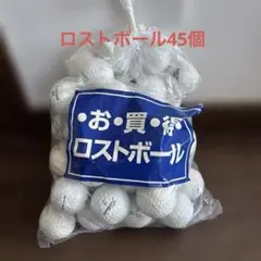 ロストボール45個