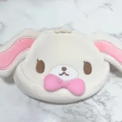 シュガーバニーズ むにゅぐるみパティオ しろうさ ポーチ