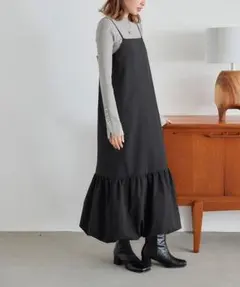 バルーンヘムキャミソールワンピース　titivate