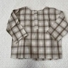monbebe チェック シャツ 韓国子供服