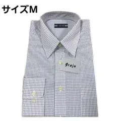 graju チェック柄 長袖シャツワイシャツ　39-80 Mサイズ