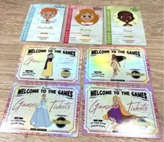 ディズニー 海外限定 トレーディングカード プリンセス