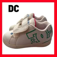DC SHOES 白 スニーカー ベビー 12cm 軽量 人気 洗い替え 通園のサムネイル