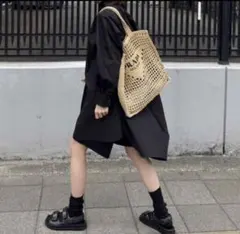 ok.soon オーバーサイズロングシャツ