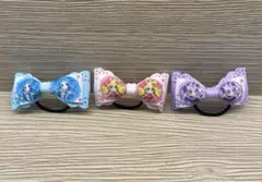 キミとアイドルプリキュア　ヘアゴム3点セット