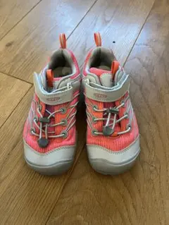 KEEN キッズ スニーカー ピンク　19.5cmのサムネイル