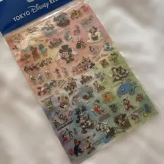 【新品】ディズニーリゾート　ぷっくりシール　平成レトロ　平成女児　disney