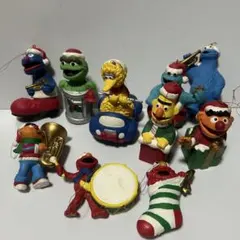 セサミストリート レア 希少 レトロ 80年代 90年代 フィギュア 置物 