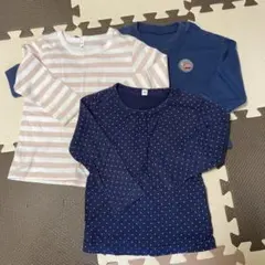 UNIQLO 無印良品　長袖トップス　３枚セット　90