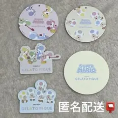 ジェラートピケ GELATO PIQUE マリオ コラボ 商品タグ ステッカーのサムネイル