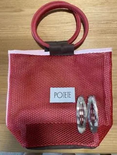 POTETE グレージュ　ヘアピン