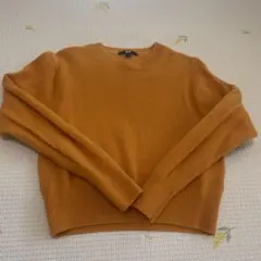 UNIQLO オレンジ 長袖セーター S