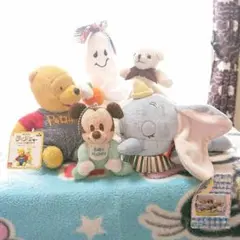 ☘️ディズニーぬいぐるみ他５点セット☘️【セール】