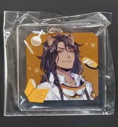 ツイステッドワンダーランド アクリルクリップバッジ　レオナ　トレイ