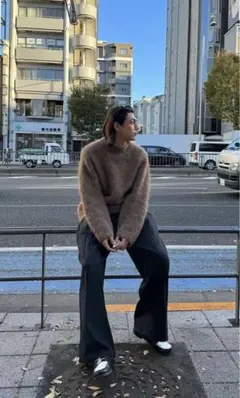 Sefr セファー haru アルパカ混 良質 ニット セーター Sefr セファー haru アルパカ混 良質 ニット セーター - メルカリ