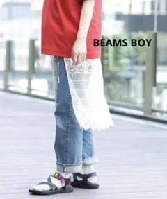 BEAMS BOY ビームスボーイ レース スカート エプロンのサムネイル