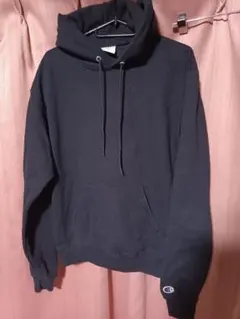 Champion チャンピオン ド定番パーカー ブラック S