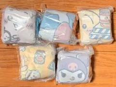 ちいかわ×サンリオキャラクターズ エコバッグ 全5種コンプリートセット