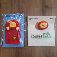 TRUZ ラウ LAWOO カードホルダー&バッジTREASURE ジェヒョク