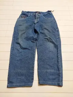 TRIPLE FIVE SOUL ワイドデニムパンツ ブルー 34のサムネイル