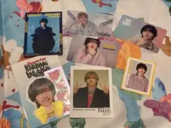 なにわ男子 クリアソロカード ステッカー チェキ風カード 道枝駿佑