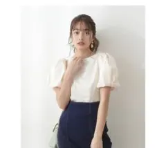 美人百花掲載　バルーンTシャツ　PROPORTION BODY DRESSING