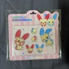 ポケモン 韓国 30周年 ステッカー プラスル マイナン - メルカリ