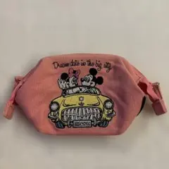 ディズニー　ポーチ　ピンク