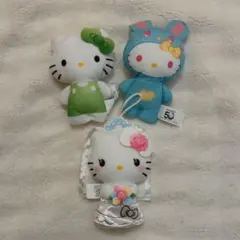 ハローキティ ハッピーセットぬいぐるみ ３個セット