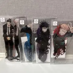 【新品未開封】アクリルMEGAフィギュア 夏油傑＆五条悟 虎杖悠仁 伏黒恵