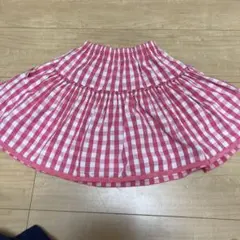 ピンクフレアスカート メゾピアノ 130