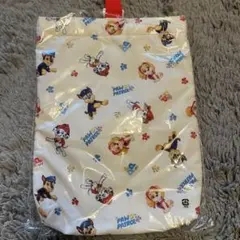 タグ付き未使用　PAW PATROL シューズバッグ 上靴袋　上履き入れ　靴入れ