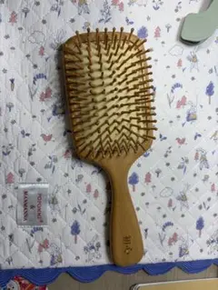 木製ヘアブラシ 大きめ シンプルデザイン