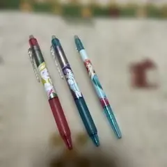 ディズニープリンセス ボールペン 3本セット