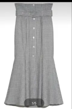 SNIDEL フロントボタンマーメイドスカート スナイデル スカート