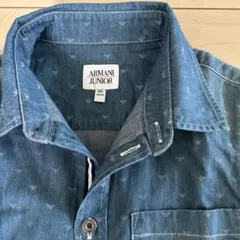 ARMANI JUNIOR デニム長袖シャツ 8A