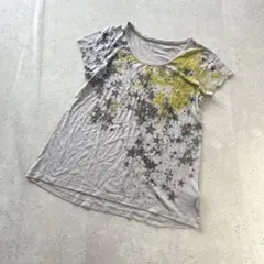 Hunch〔M〕星柄 半袖Tシャツ 長め丈 チュニック クルーネックのサムネイル