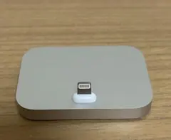 Apple純正iPhone lightning dock シルバー　充電スタンド