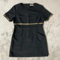 シロタコーポレーション　カットソー　スクラブ　ジャケット　M 黒 ゴールド