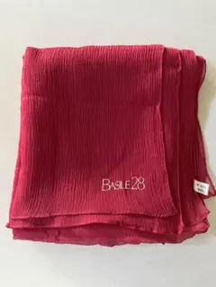 最終値下げ レア限定品　BASILE28 シルクショール　ピンク系のサムネイル