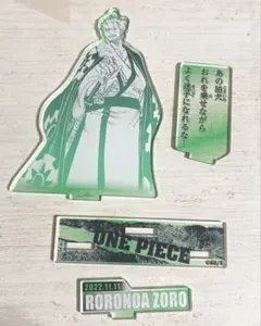 ワンピース ゾロ アクリルスタンド 名場面ジオラマフィギュア | Mercari