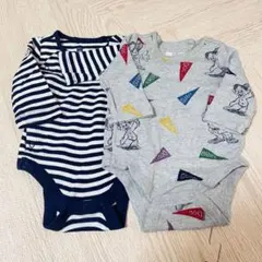 9/30朝までSALE！　 baby GAP ロンパース　2枚セット